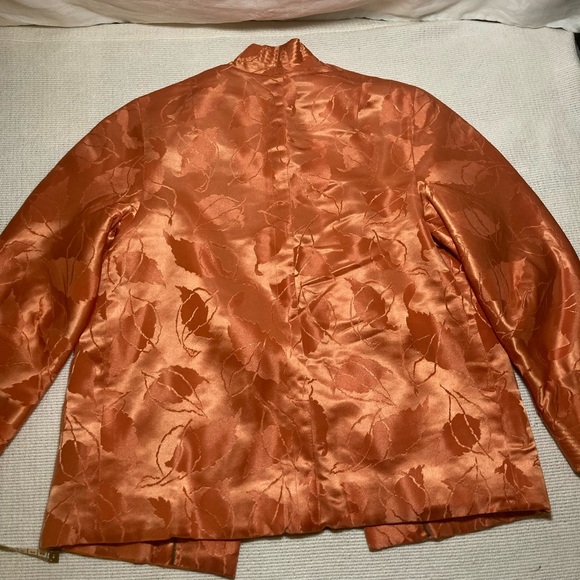 Vintage made in Hong Kong Orange Jacket - Picture 8 of 10
